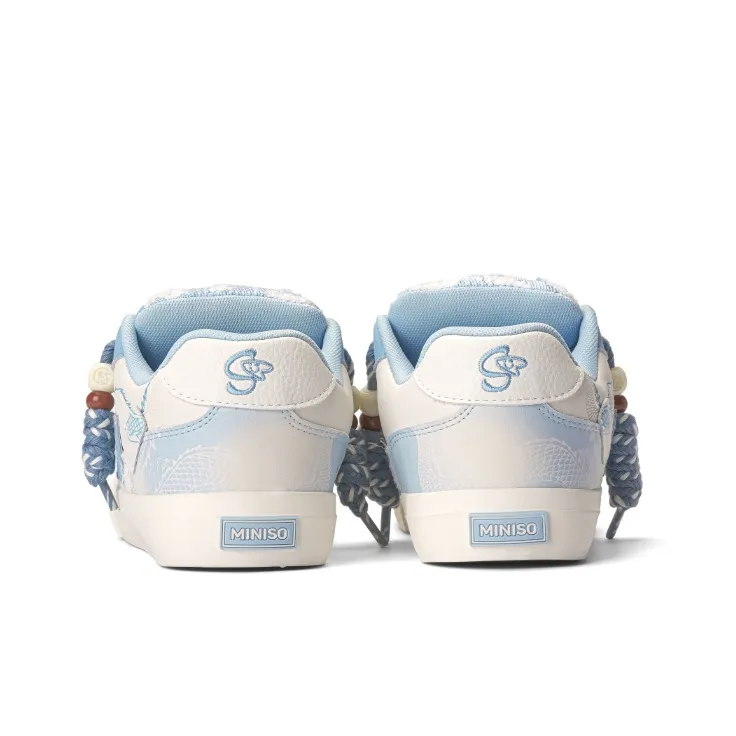 MINISO Low-Top Skateboard Shoes Unisex Marine Blue-5