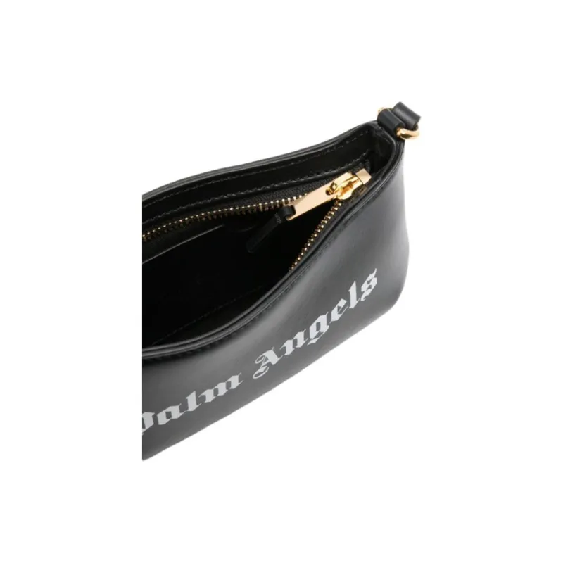 PALM ANGELS Logo Printed Zipped Crossbody Bag-2