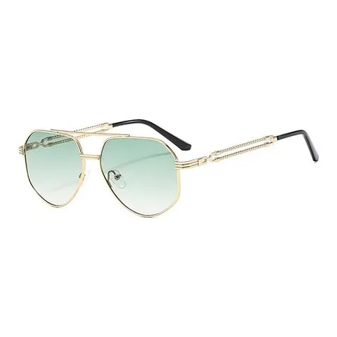 NOME Metal Irregular Shape Sunglasses Unisex-3