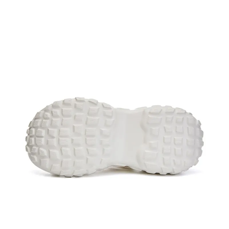 La Chapelle Slip Resistant, Abrasion Resistant, Breathable, Lightweight Low Top Chunky Sneakers Women's-11