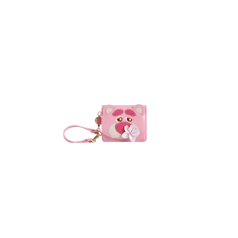 Disney PU Polyurethane Card Holder Regular Women's Pink-0