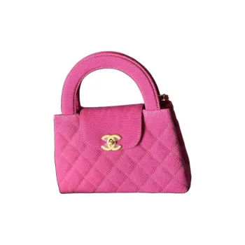 CHANEL Metal Shoulder Bag, Crossbody Bag, Handbag Mini Women's Rose Red