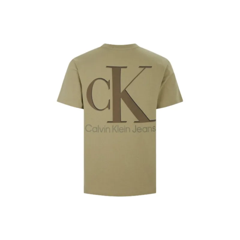 CALVIN KLEIN T Shirt Men's Army Green-1