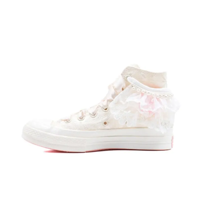 Converse 1970s SNL High-Top Canvas Shoes Unisex Beige-2