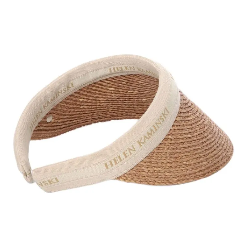 HELEN KAMINSKI Cotton, Polyester Sun Protection Hats Women's Brown-2