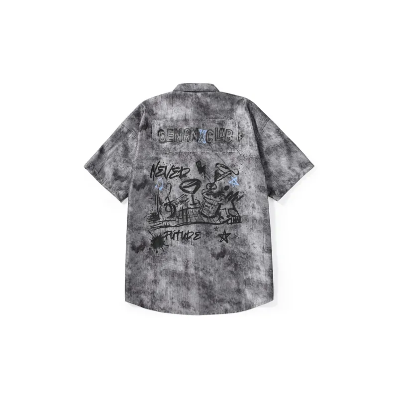 GENANX Shirts Unisex Silver Gray-1