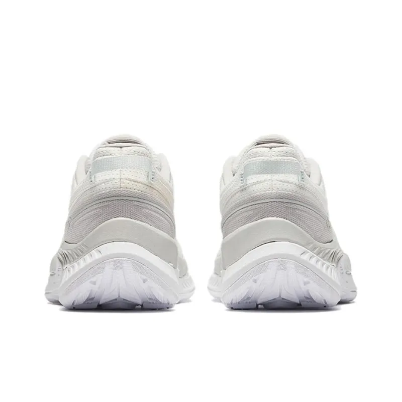 Anta Slip Resistant Low Top Running Shoes Men's White-3