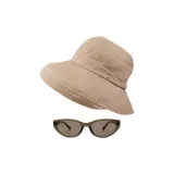 Khaki+Transparent Tea-Jelly Tea Brown