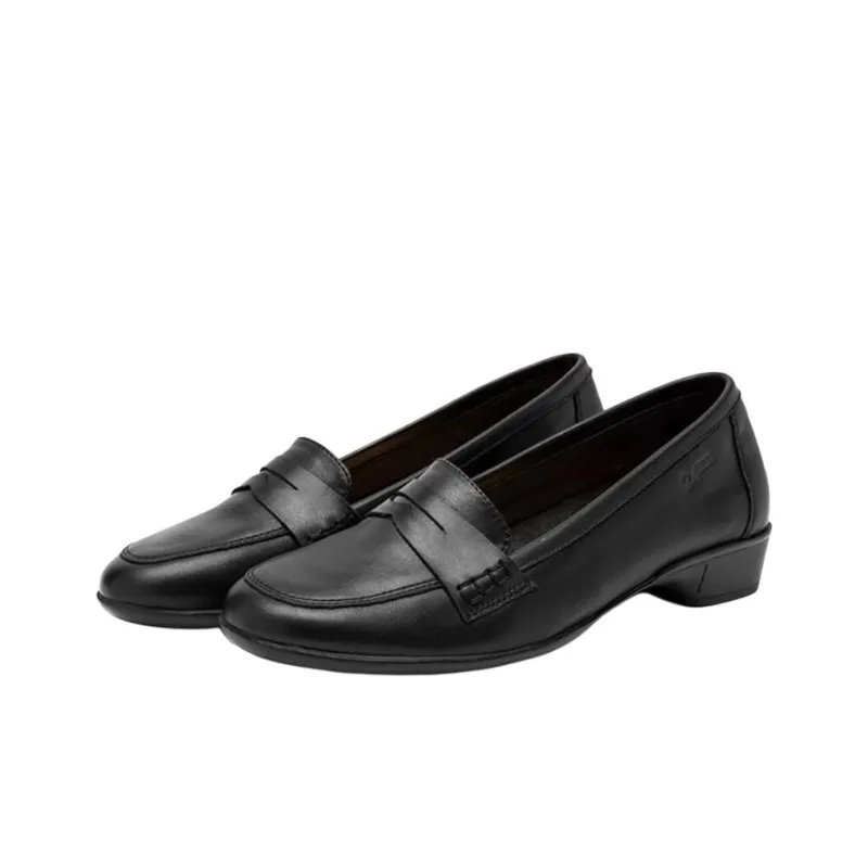 24hrs Loafers 3cm Women's Black-2