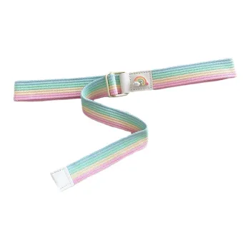 Mulinsen Cute Small Animal Decoration Refreshing Sweet Style Canvas Korean Style Fabric Alloy Belt Women's 3.8cm