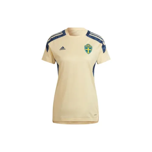 Adidas Soccer Jerseys Women's Yellow-Prone/Marine Blue