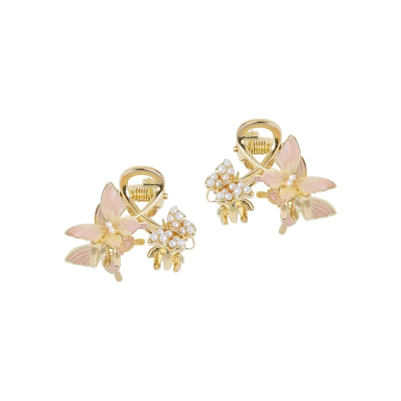 CAROMAY Hair Clips Women's Champagne Gold-4