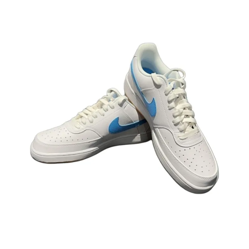 Nike Court Vision Low White University Blue-3
