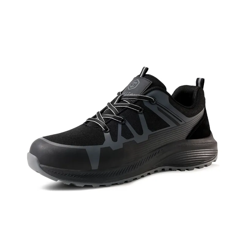 Wolf Detective Wear resistant And Lightweight Low Top Outdoor Shoes Unisex Black-1