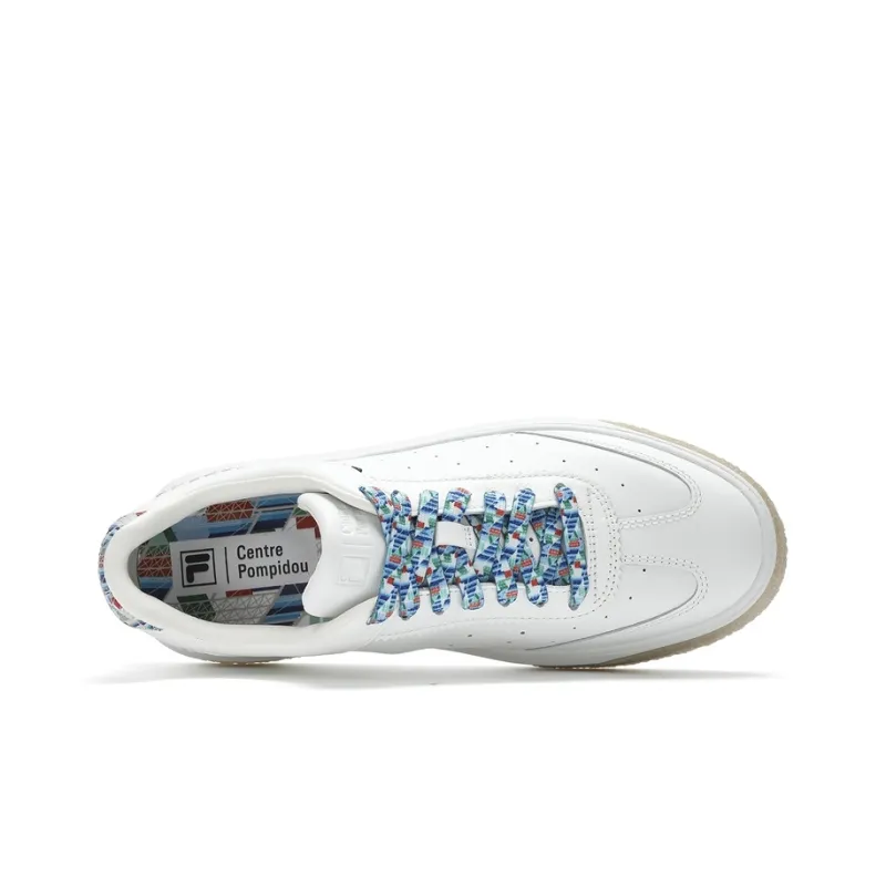 FILA OLIMPICA Skateboard Shoes Men's White-1
