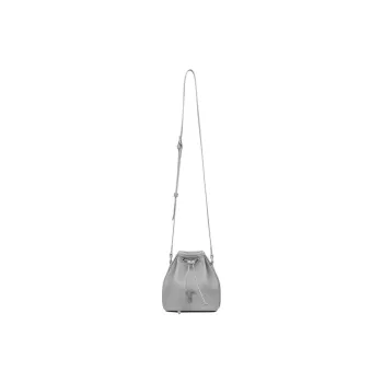Thereble Linen Fabric Shoulder Bag Small Size Women's Stone Gray/Mustard Green/Brown Leaf Green/Lily White