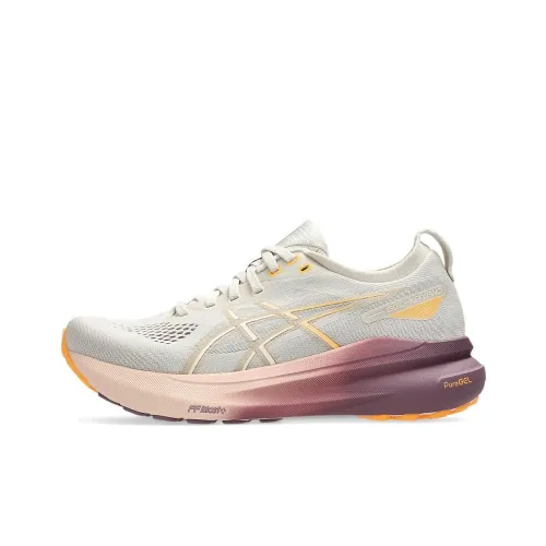 Asics Gel-Kayano 31 Running Shoes Unisex Low-Top Gray/Pink