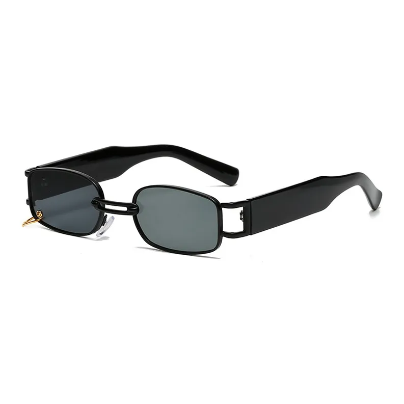 NOME Plastic Metal Square Sunglasses Unisex-4