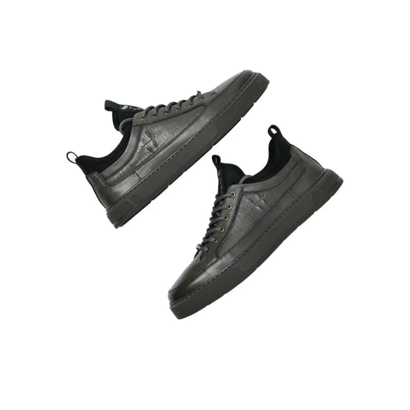Rich Birds Slip-Resistant Water-Resistant Low-Top Skateboard Shoes Men's-5