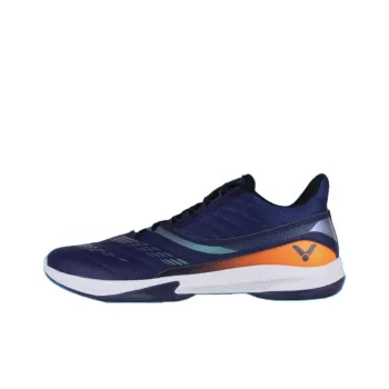 VICTOR Cushioned Wear-Resistant Lightweight Low-Top Badminton Shoes Unisex Medieval Blue
