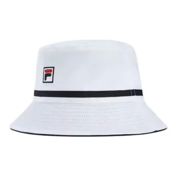 FILA Polyester Cotton Bucket Hats Unisex White