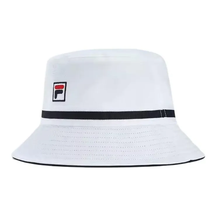 FILA Polyester Cotton Bucket Hats Unisex White-0