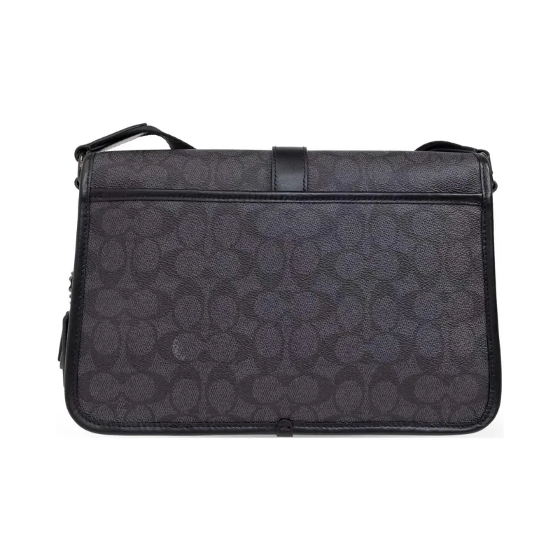 COACH Logo-printed Flap Shoulder Bag-2