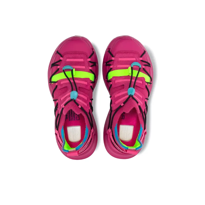 CARBONSTAR SHELL Armor Series Running Shoes Women's Low Top Rose Red-3