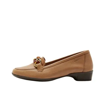 24hrs Loafers 4cm Women's Light Brown
