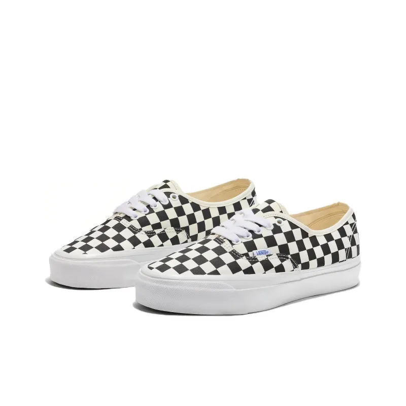 Vans Authentic Reissue 44 Lx Checkerboard Black White-1