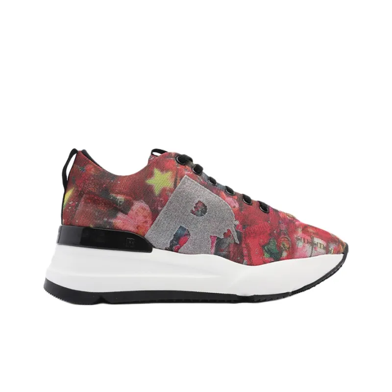RUCOLINE R-Evolve Low-Top Casual Shoes 6cm Women's Red-1