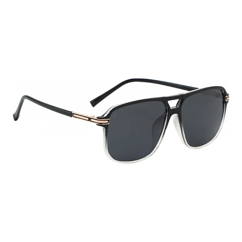BSELEON TR/Memory Plastic Square Sunglasses Unisex-5