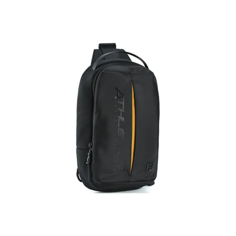 FILA Fabric Crossbody Bag Sling Bags Extra Small Men's Pitch Black-2