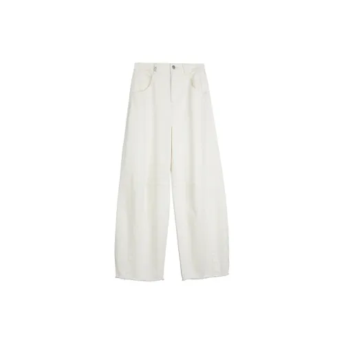 ELLE Casual Pants Women's White