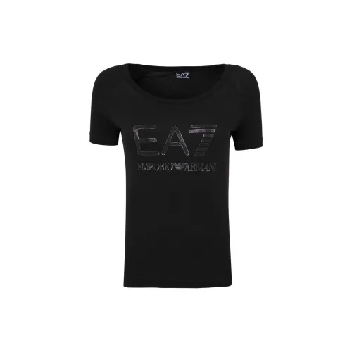 EMPORIO ARMANI EA7 T-Shirts Women's Black