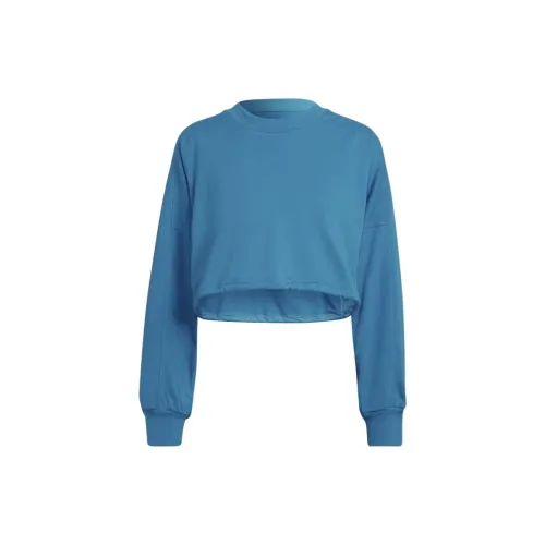 Adidas Lounge Sweatshirts Women's Craft Blue