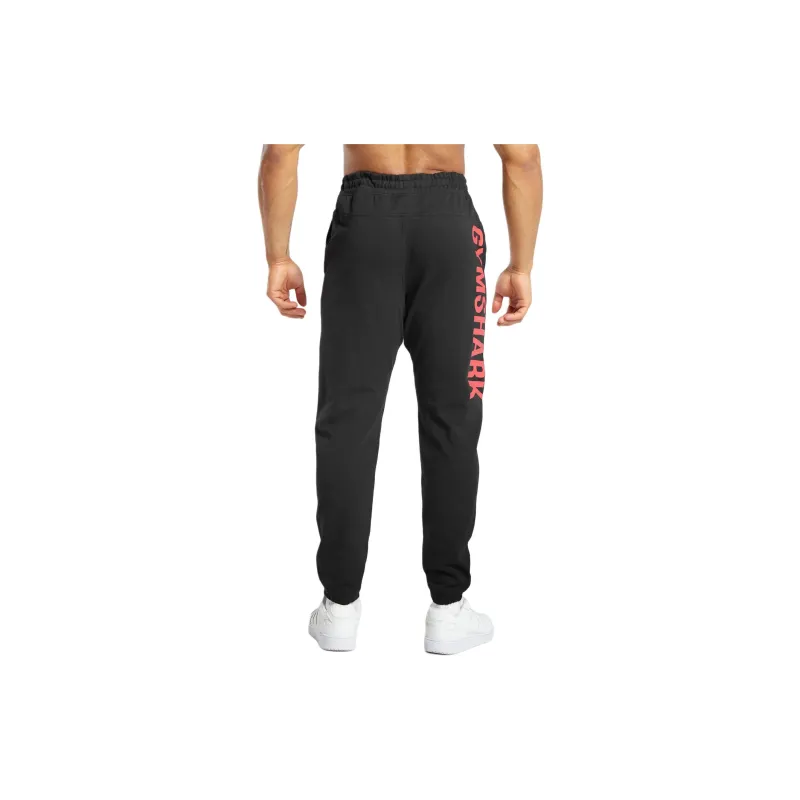 GYMSHARK Athletic Trousers Men's Black-1