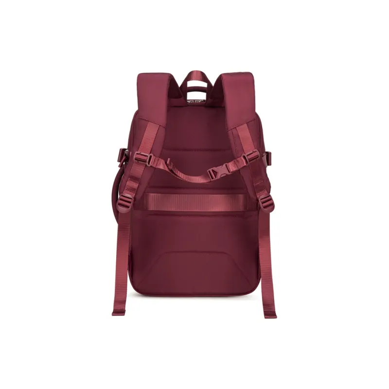 Chantria Fabric Backpack Large Size Women's Black/Khaki/Dusty Purple/Burgundy-5