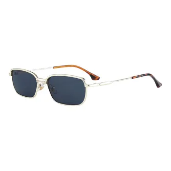 NOME Metal Irregular Shape Sunglasses Unisex Gold, Silver, Black