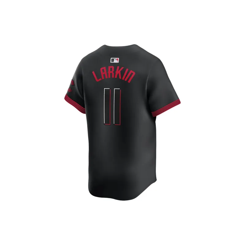 Nike Barry Larkin Cincinnati Reds City Connect Men's Nike Dri-FIT Adv Mlb Limited Jersey-1