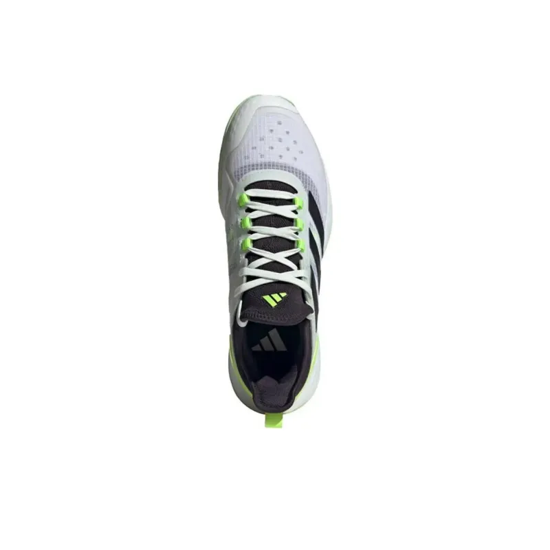 Adidas Adizero Ubersonic 4.1 Cloud White Aurora Black Lucid Lemon-3