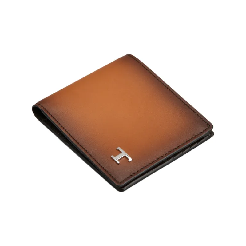 TOD'S Leather Wallet Men's Brown-2