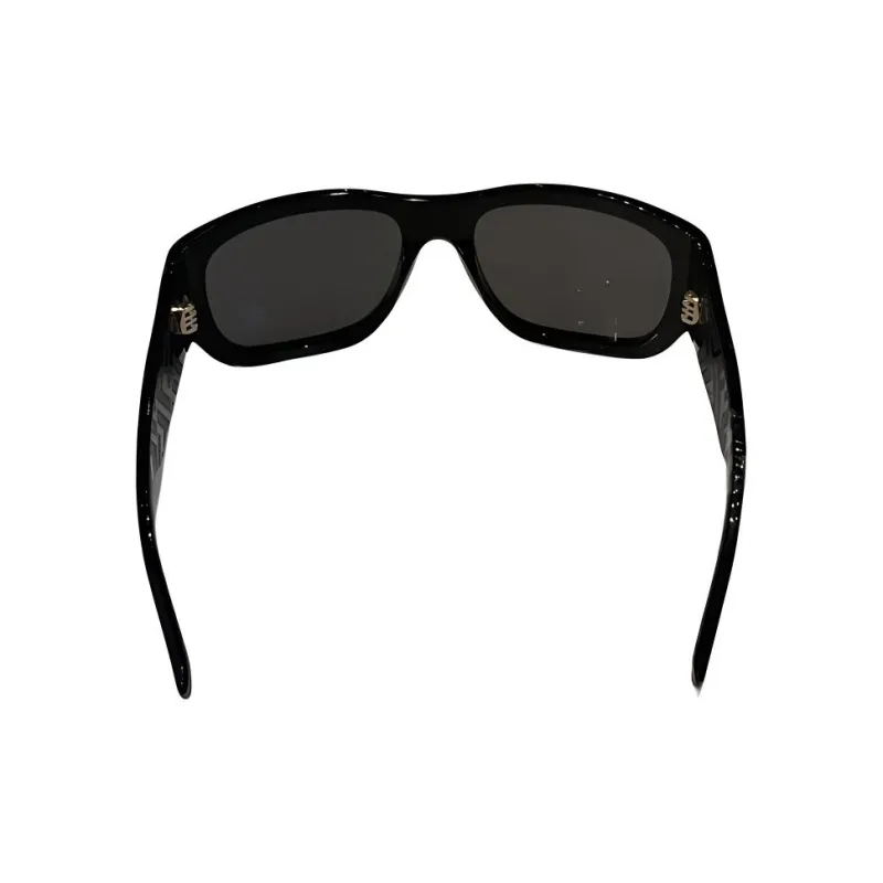 FENDI Subject To Official Website Rectangular Sunglasses Men's Black-3