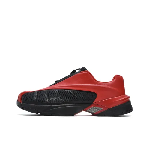 FILA Casual Shoes Men Low-Top Fire Red/Black