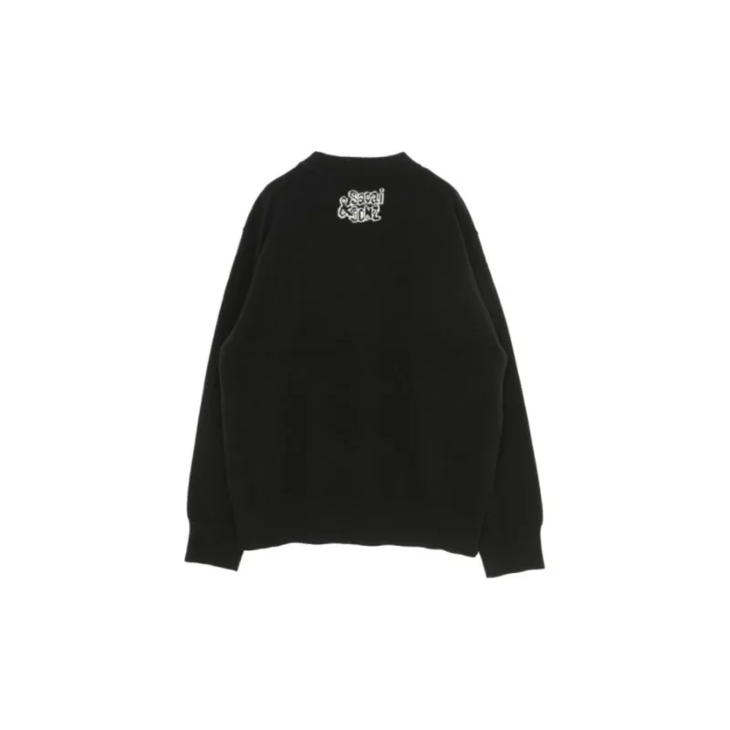 Sacai Gonz Graphic Intarsia Knitted Jumper-3