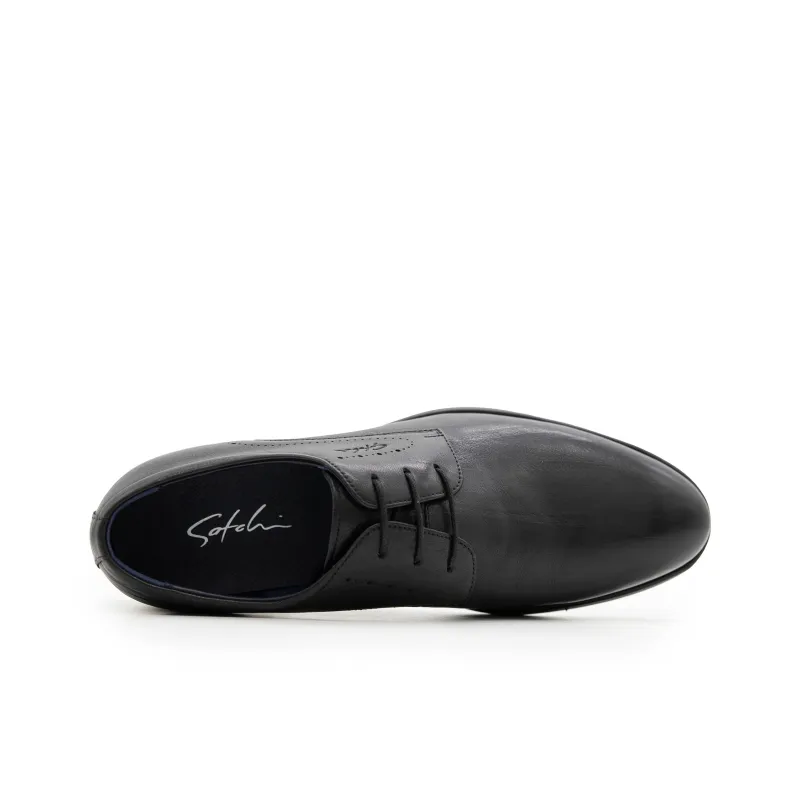 Satchi Dress Shoes Men Low Top Black-3
