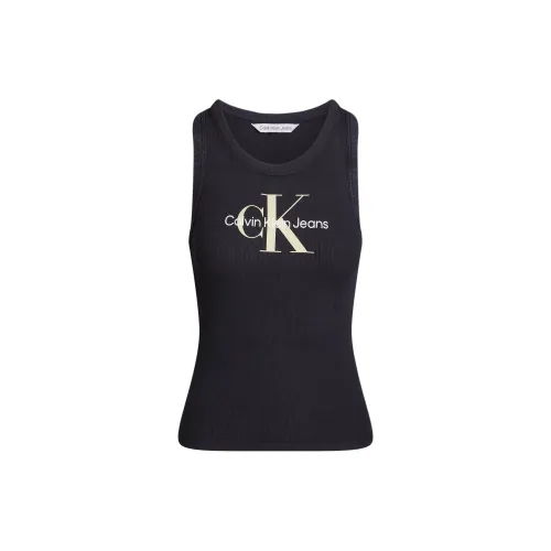 Calvin Klein Tank Tops Women's Black