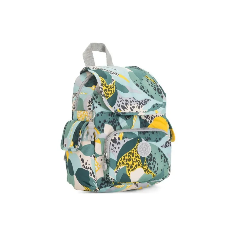 Kipling Polyester Backpack Unisex Green & Multicolor-2