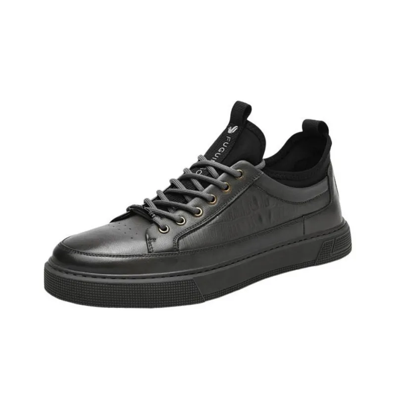 Rich Birds Slip-Resistant Water-Resistant Low-Top Skateboard Shoes Men's-4