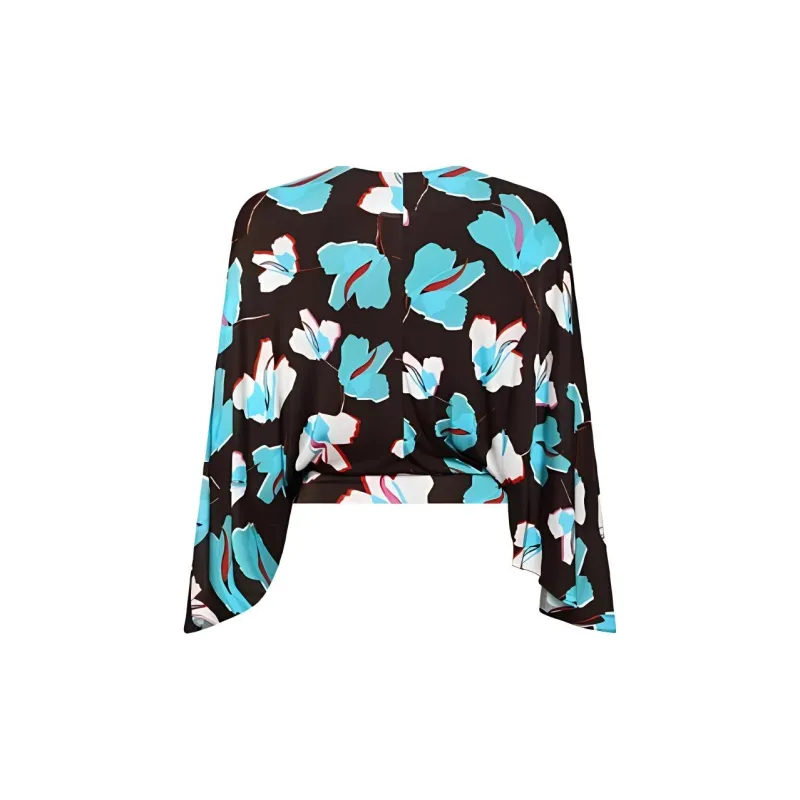 DVF Diane Von Furstenberg Shirt Women's Blue-1
